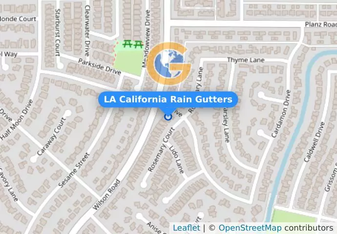 LA California Rain Gutters