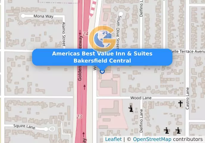 Americas Best Value Inn & Suites Bakersfield Central