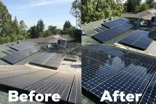 Radiant Solar Panel Cleaning and Pressure Washing Services
