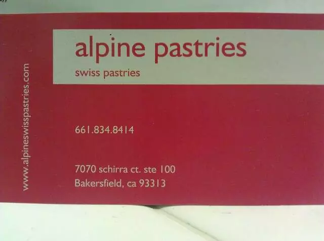 Alpine Pastries