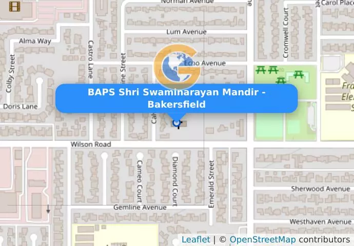 BAPS Shri Swaminarayan Mandir - Bakersfield