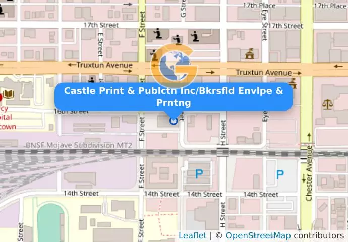 Castle Print & Publctn Inc/Bkrsfld Envlpe & Prntng