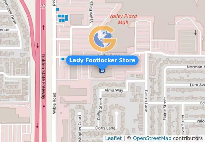Lady Footlocker Store