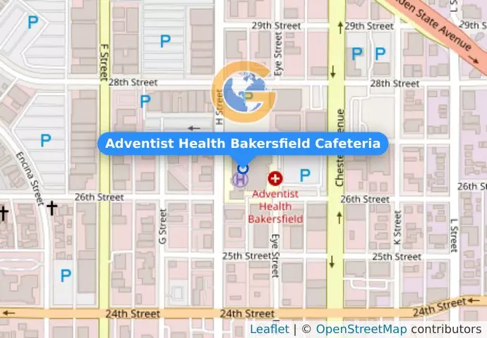 Adventist Health Bakersfield Cafeteria