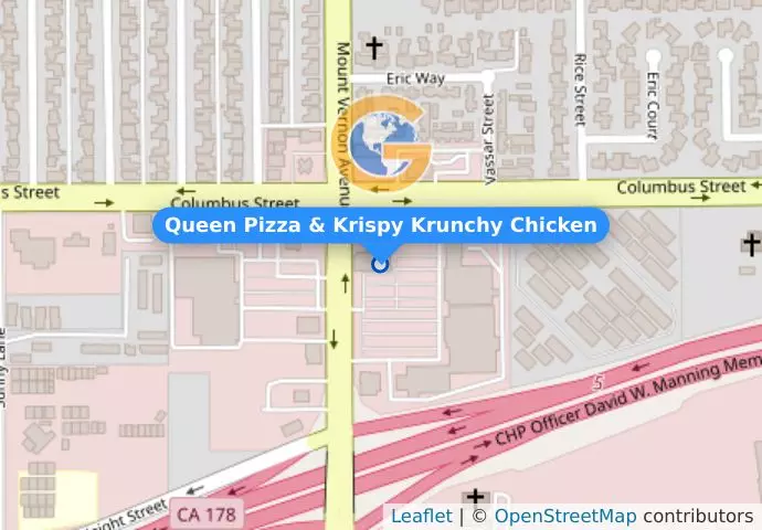 Queen Pizza & Krispy Krunchy Chicken