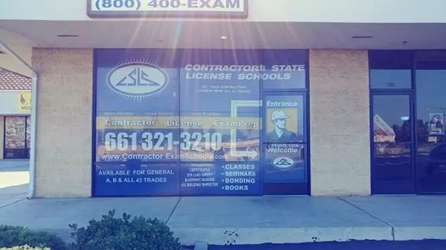 Contractors State License Schools