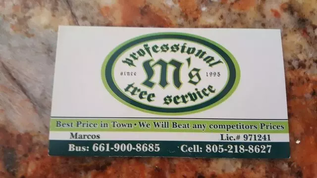 M&apos;s Professional Tree Service
