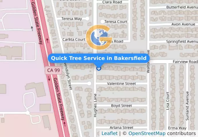 Quick Tree Service in Bakersfield