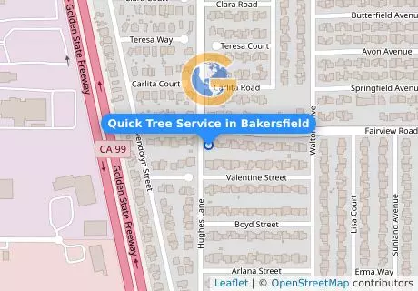 Quick Tree Service in Bakersfield