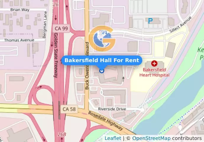 Bakersfield Hall For Rent