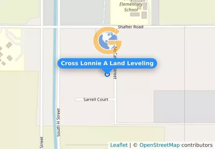 Cross Lonnie A Land Leveling