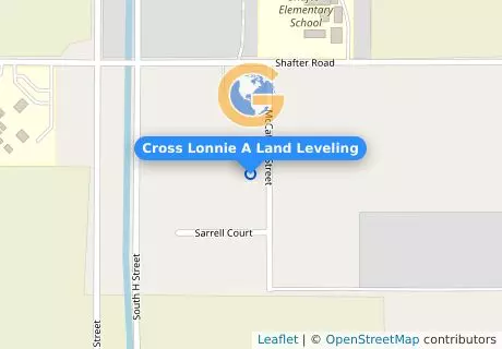 Cross Lonnie A Land Leveling
