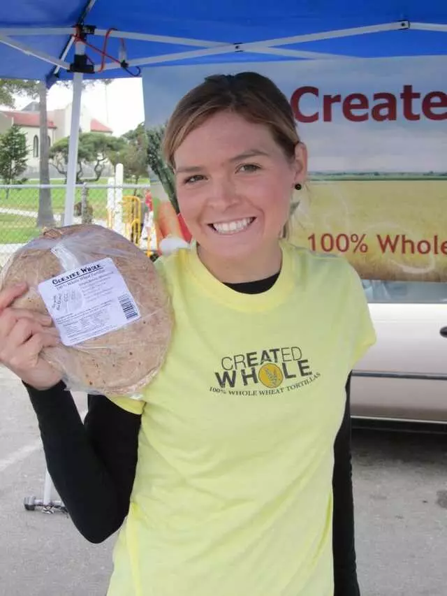 Created Whole Tortillas