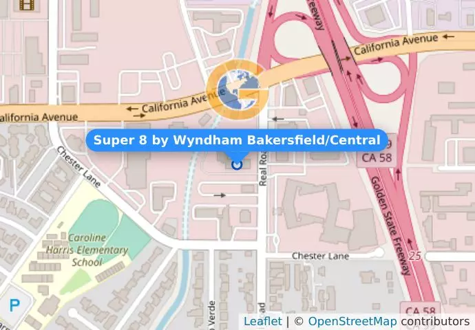 Super 8 by Wyndham Bakersfield/Central