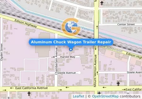 Aluminum Chuck Wagon Trailer Repair