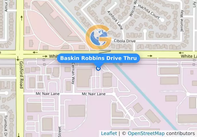 Baskin Robbins Drive Thru