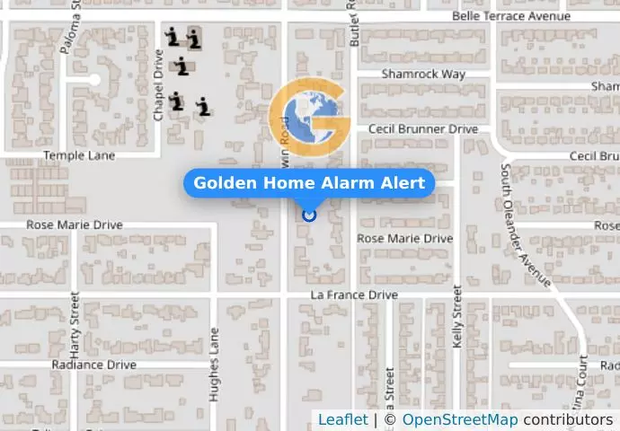 Golden Home Alarm Alert