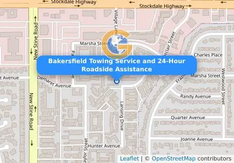 Bakersfield Towing Service and 24-Hour Roadside Assistance