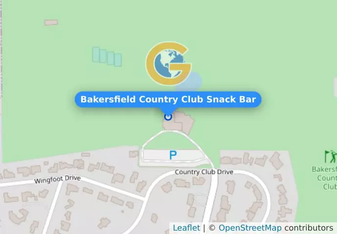 Bakersfield Country Club Snack Bar