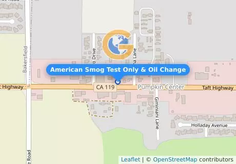 American Smog Test Only & Oil Change