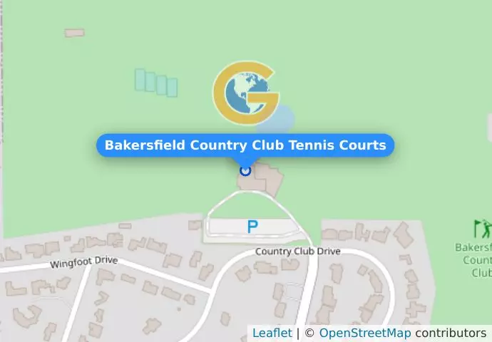 Bakersfield Country Club Tennis Courts