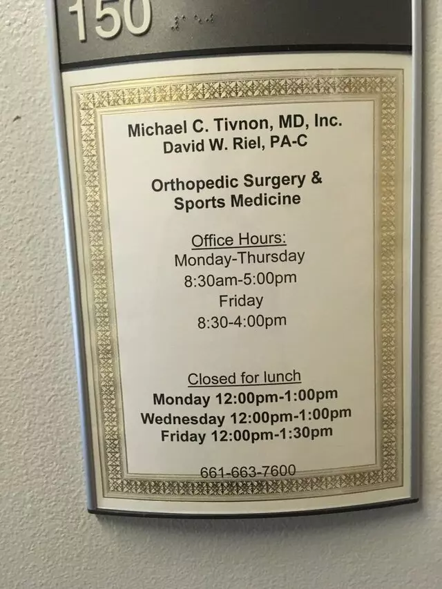 Michael C  Tivnon, MD