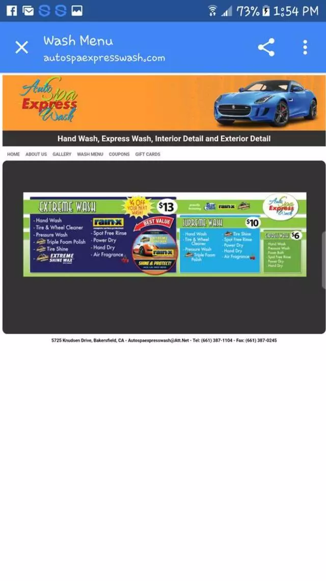 Auto Spa Express Wash