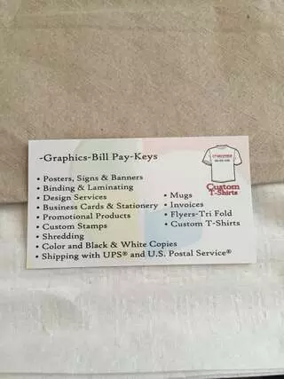 Graphics Printing and Shipping